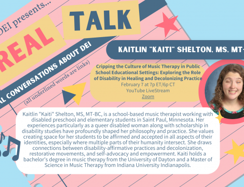 Cripping the Culture of Music Therapy in Public School Educational Settings: Exploring the Role of Disability in Healing and Decolonizing Practice